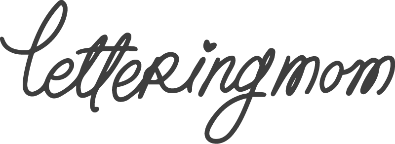 Lettering Mom